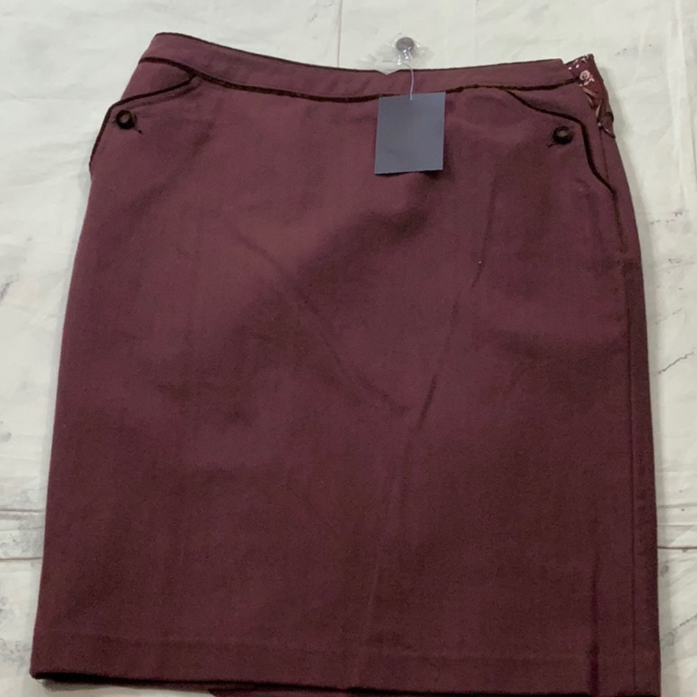 TOCCA NWT detailed pencil skirt